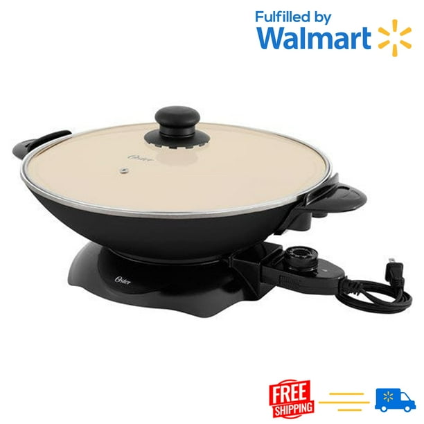 Oster 4.5 Liter DuraCeramic Black Wok Walmart.ca