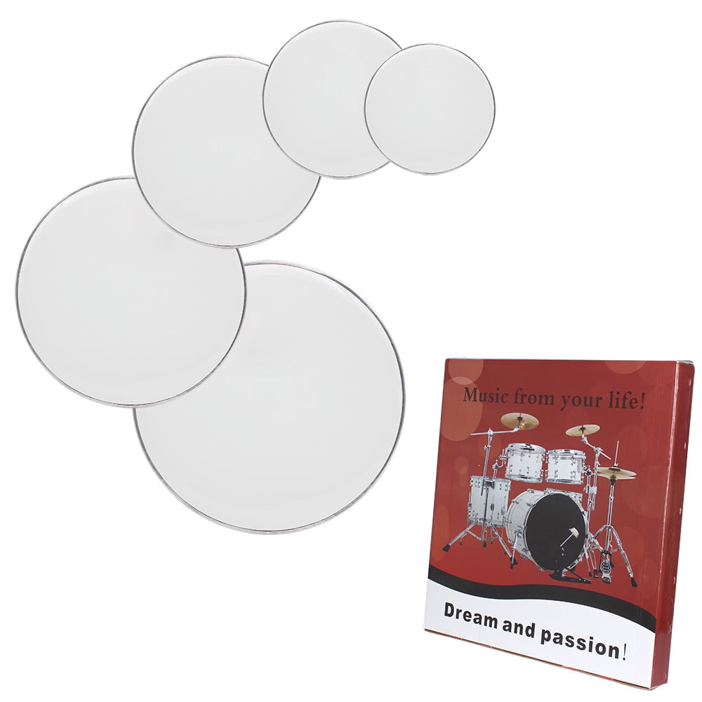 Drum Heads White (22", 16", 14", 13", 12")