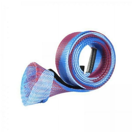 GARENDE 3xFishing Rod Sleeve Portable 1.7M Casting Rod Sock for Men Women Sports Blue White Red