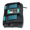 thumbnail image 2 of Portable Charger Dual Port Smart Batteries Maintainer with USB Interface AC 100–240VJP Plug, Battery Charger High Efficiency for Lithium Batteries, 2 of 9