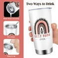 thumbnail image 6 of Gift for Mom, Mothers Day Gift from Daughter Son Husband, 20oz Coffee Tumbler with Lid and Straw, Funny Christmas Gifts for Mum, Anniversary Birthday Present for Wife Grandma Stepmom, BEST MAMA, 6 of 6