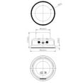 thumbnail image 4 of Tizuqe 32mm Inner Magnetic Speaker 4Ohm 3W Full-Ranges Multimedias Speaker for Audios, 4 of 6