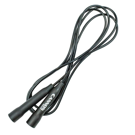 Cannon Sports Black 8-ft Standard Speed Poly Jump Rope