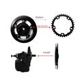 thumbnail image 3 of 34T Electric Bicycle Bike E-Bike Chain Ring Wheel Accessories for TSDZ2 TSDZ-2B Mid Drive Motor, 3 of 5