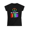 thumbnail image 3 of Be You LGBT Flag Gay Pride Month Rainbow Lesbian Transgender Shirts for Women, 3 of 8