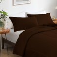 thumbnail image 3 of D.N.G. BEDDINGS 1 Piece Luxury Thicker Pattern Comforter, Premium Super Soft, 800 Thread Count, 100% Egyptian Cotton, Super King Size Chocolate Solid Color, 3 of 6