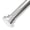Satin Nickel, variant on MERIVILLE 1" Tension Curtain Rod, Adjustable 16–24 Inches, Off White