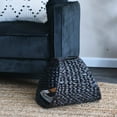 thumbnail image 3 of Household Essentials Oval Magazine Rack, Stained Hyacinth, 3 of 7