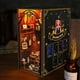 thumbnail image 3 of Kit de Rincón de Libros para Hacer Mismo, Casa de Muñecas de Madera, Rompecabezas 3D, Modelo de Construcción, Estantería de Libros, Decoración, 3 of 10