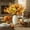 Multicolor2#, variant on ChicYu 7 Artificial Maple Leaves in Autumn Colors Texture Suitable for Autumn Decor Flower Arrangements or Tabletop Setup