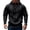Black, variant on Zip Up Hoodie Men 2026 Fall Winter Long Sleeve Plain Full Zipper Hooded Sweatshirt with Pockets Jacket Cardigan Outerwear