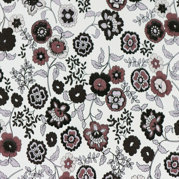 Modern Floral Wall Stickers , By Fablon 2 Count