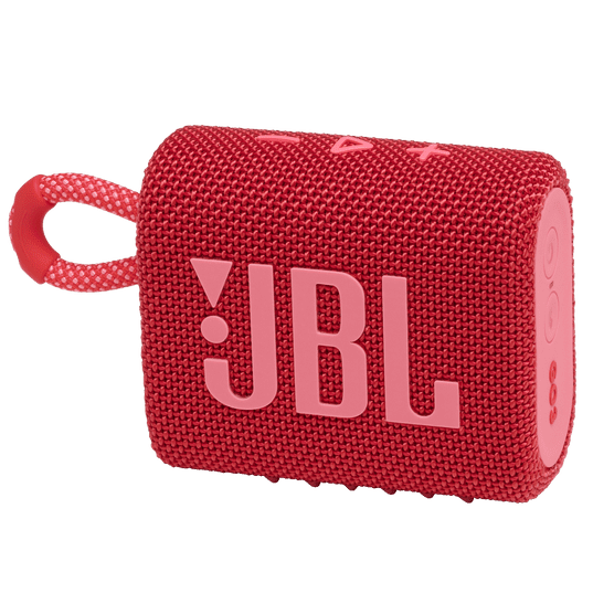 Bocina JBL Go 3 Portátil a Prueba de Agua Rojo