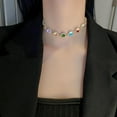 thumbnail image 4 of Collar gargantilla Zulema de cristal de colores moda, 4 of 8