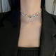 thumbnail image 4 of Collar gargantilla Zulema de cristal de colores moda, 4 of 8