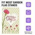 thumbnail image 4 of BAOPAI Mother's Day Outdoor Garden Flag with Beautiful Floral Patterns and Heartfelt Messages, Made of Durable Polyester Fabric, Weather-Resistant for Long-Lasting Use, Size 11.81x17.72 Inches, 4 of 6