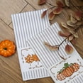 thumbnail image 3 of luyaa Fall Kitchen Towels Set of 2,Orange Pumpkin Maple Autumn Dish Towels 18x26 Inch Drying Dishcloth,Farmhouse Home Decoration AD116, 3 of 6
