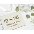 thumbnail image 5 of Darling Souvenir Personalized Engraved Laser Cut Wedding Guest Book Wooden Cover Sign-in Book Registry Guestbook Scrapbook-D7, 5 of 7
