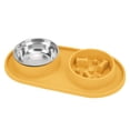 thumbnail image 1 of Cuencos Para Comida Y Agua Para Mascotas, Cuenco Para Comida Lenta Para Mascotas, Fácil De Limpiar, Silicona Plegable Extraíble Para Perros Y Gatos ANGGREK Otros, 1 of 8