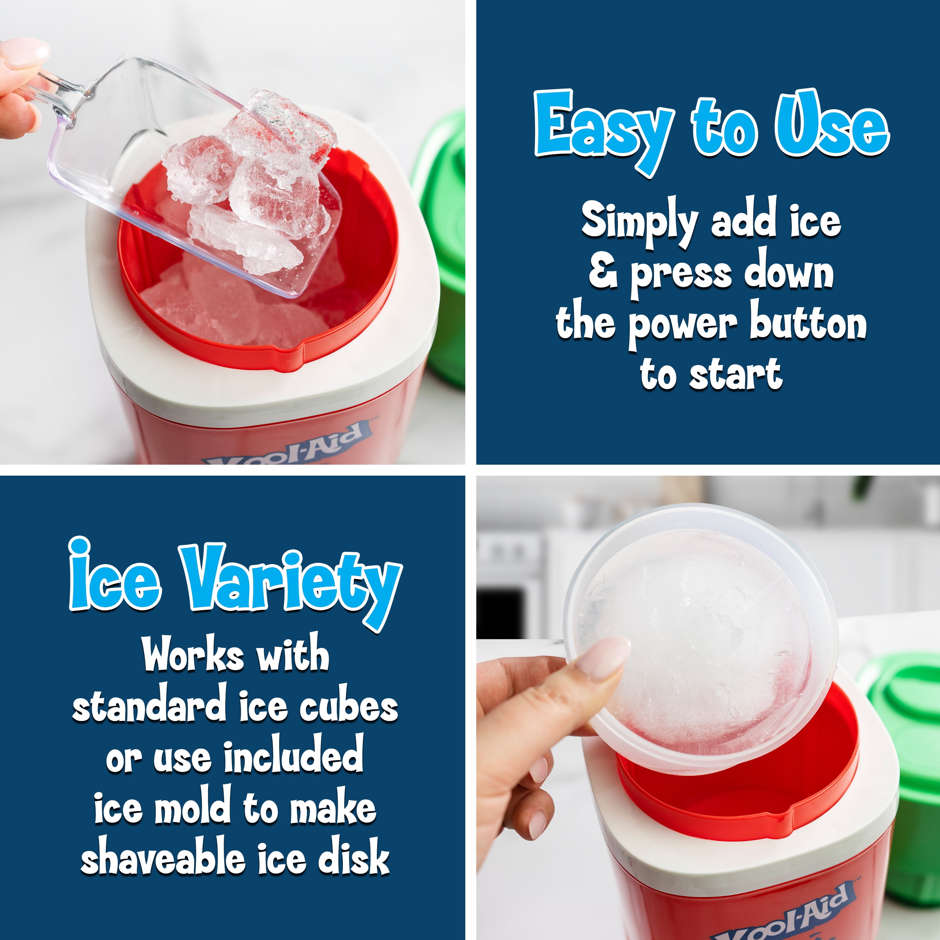 Kool-Aid Snow Cone Maker - Strawberry Red