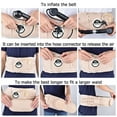 thumbnail image 4 of Dr.HO Lightweight Back Decompression Belt Spinal Brace Lumbar Support, Beige, 4 of 8