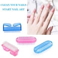 thumbnail image 3 of NOGIS 4 Pcs Handle Nail Brush, Fingernail Scrub Nails Cleaner, Pedicure Brushes for Men and Women, 3 of 7