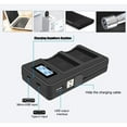 thumbnail image 3 of CITYORK Digital Camera Battery Charger NP-FZ100 Battery Charger for NP-FZ100, BC-QZ1, a9,A7R MARK 3, a7R III, a7 III,A6600, 3 of 7