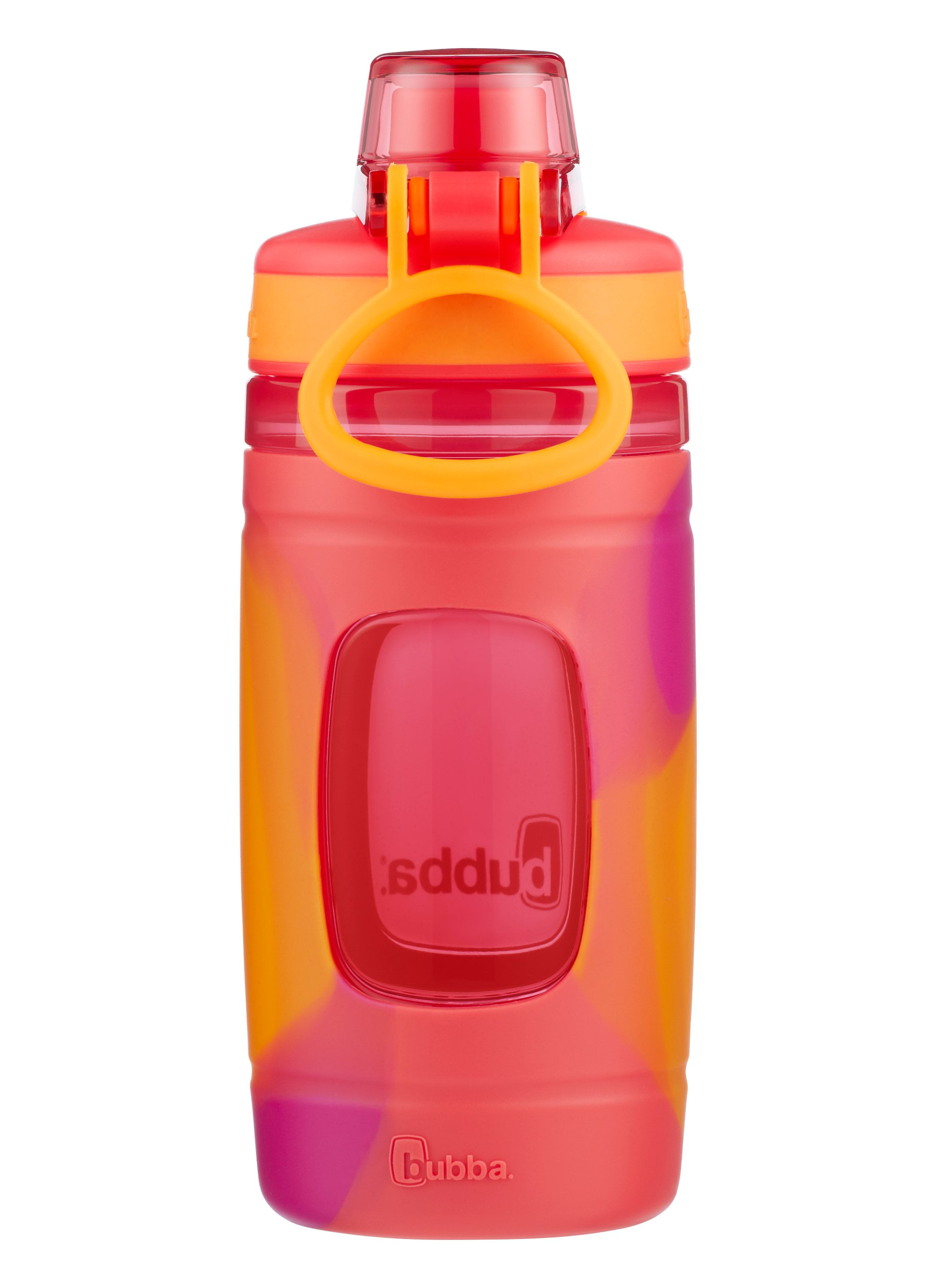 Bubba Kids 16 oz leak proof water bottle. Bright Berry/Mango color