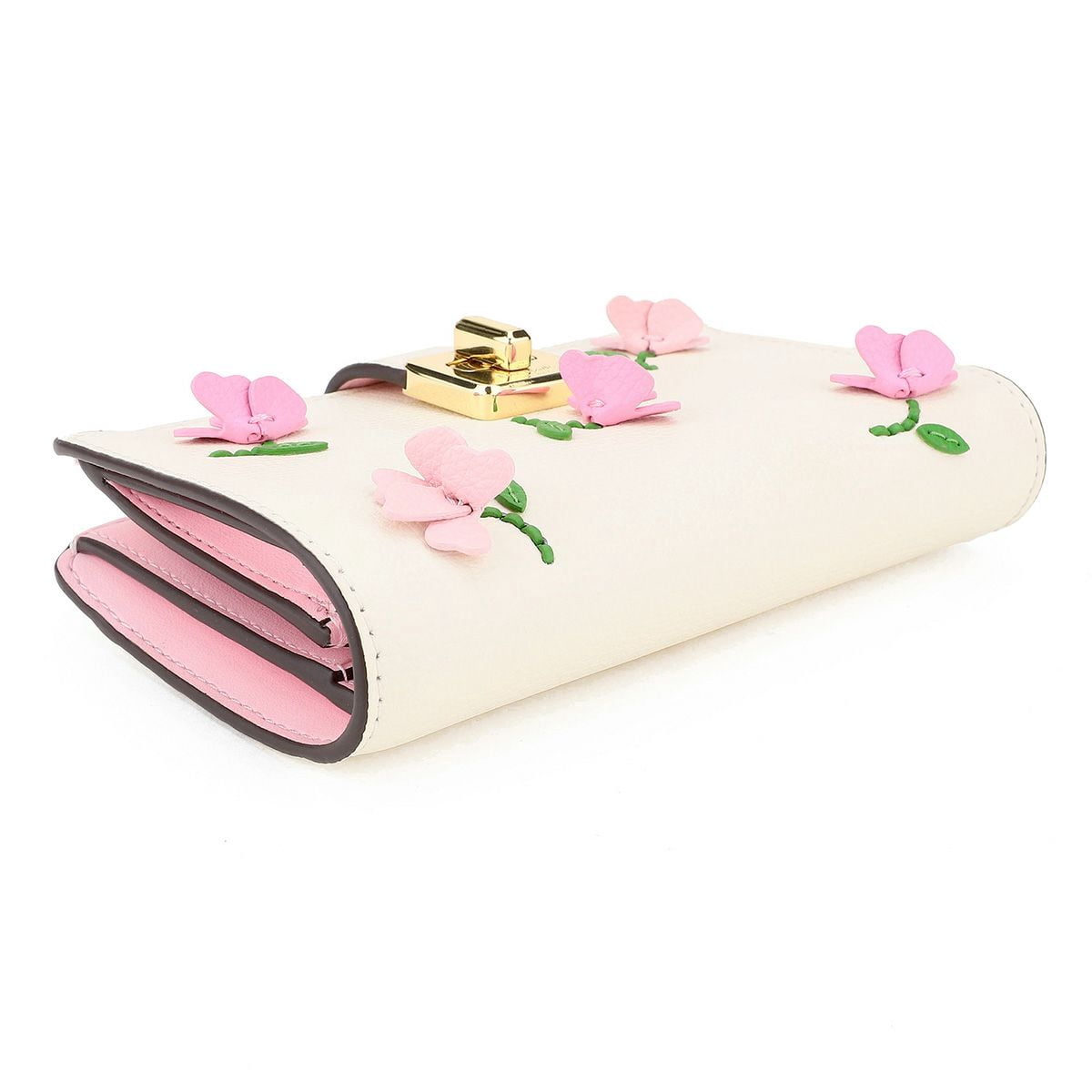 Kate Spade New York Women's Phoebe Floral Applique Turn-lock