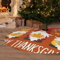 thumbnail image 6 of Yiaed Happy Thanksgiving Three Gnomes Print Christmas Tree Skirt , Tree SkirtsTree Mat for Christmas Winter Holiday Indoor Decorations-48", 6 of 7