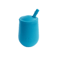 thumbnail image 1 of Mini vaso entrenador con popote EZPZ Azul, 1 of 4