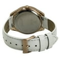 thumbnail image 4 of GUESS Women's U0215L1 White Dial Rose Gold Steel Interchangeable Leather Strap Watch, 4 of 5