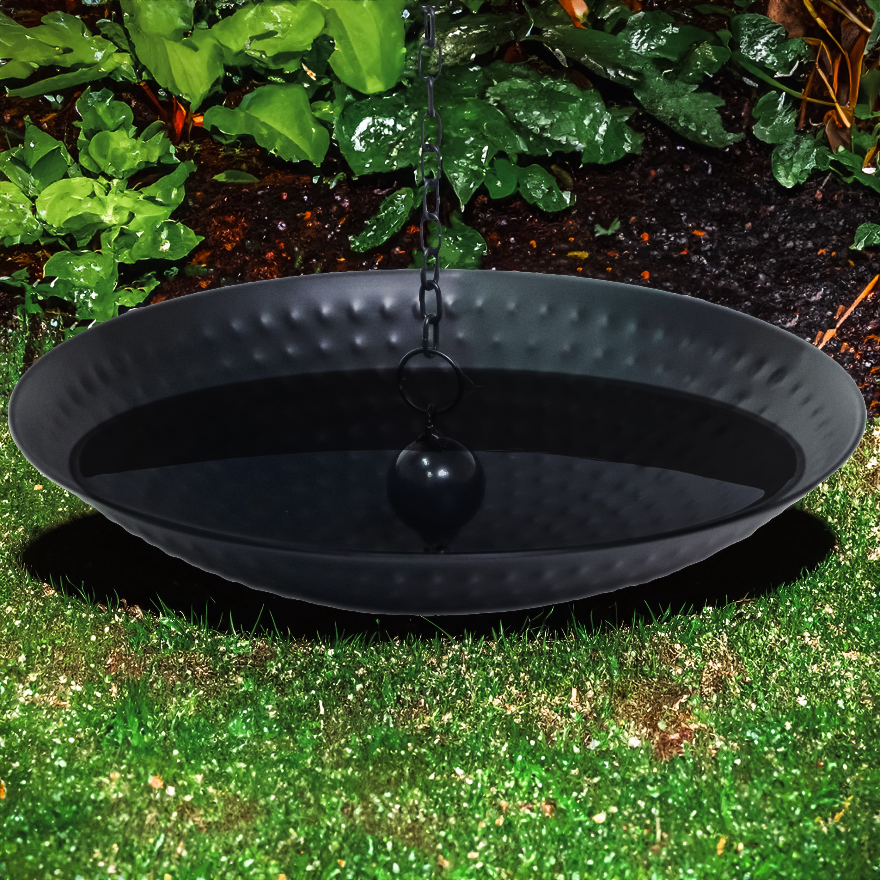 12 Inch Rain Chain Water Anchoring Basin with Drainage