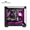 thumbnail image 2 of YEAH MAGIC Astral X1 Pro Gaming Desktop PC,AMD Ryzen 5 5500 (Up to 4.2 GHz) CPU, GeForce RTX 3050 6GB, 1TB NVME SSD, 16GB DDR4 RAM 3200MHz, 650W PSU, 5 ARGB Fans, Windows 11 , WIFI Gaming PC, 2 of 7
