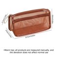thumbnail image 4 of Mesh Pencil Bag Storage Pencil Bag Zipper Stationery Creative Storage Bag, 4 of 9
