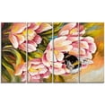 thumbnail image 3 of Design Art  Bee Sitting on Flower Canvas Print, 3 of 3
