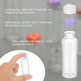 thumbnail image 4 of Uxcell 10Pcs Clear Glass Sample Vials, Small Liquid Bottles Purple 30ml, 4 of 7