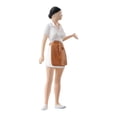 thumbnail image 3 of 1/64 figura de gente pequeña escena de cocina miniatura Mini figurita muñeca para modelo de arquitectura diseños de modelo de construcción, 3 of 9