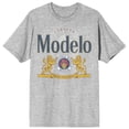 thumbnail image 7 of Modelo Beer Logo Men's Gray T-Shirt Tee Shirt-Medium, 7 of 7