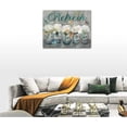 thumbnail image 6 of Farmhouse Bathroom Decor Wall Art Flower Butterfly White Floral Pictures Wall Decor Inspirational Quotation Canvas Painting Prints Artwork Home Decorations Framed for Bedroom 12inx16in, 6 of 6