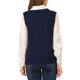 thumbnail image 3 of SUÉTER SIN MANGAS DE PATRÓN ARGYLE DE PANA A CUADROS PARA MUJER INSPIRAR CHIC AZUL M, 3 of 6