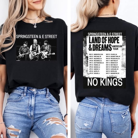 New!!! Bruce Springsteen & The E Street Band Tour 2026 T-shirt Sizes S-5XL