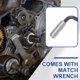 thumbnail image 5 of Uxcell 1/4-20x1/4" Tornillos de cabeza ciega de socket hexagonal 50Pcs con llave de punto de copa, 5 of 7
