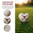 thumbnail image 3 of qolami Golf Pocket Hug, Heart-Shaped Golfball Decor with Inspirational Card, Gift for Men Women Golfers, Encouragement Gift for Golflovers, 3 of 8