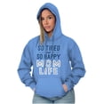 thumbnail image 5 of So Tired and So Happy Mom Life Best Hoodie Sweatshirt Women Brisco Brands S, 5 of 6