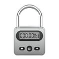 thumbnail image 1 of Metal Timer Lock LCD Display Multi Function Electronic Time 999 Hour Timing For Home Security Accessory In Stock Wholesale, 1 of 7