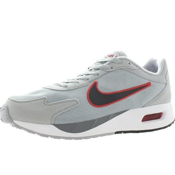 Nike Air Max Solo Men's Shoes (DX3666-004, Wolf Grey/Cool Grey/University Red/Black) Size 10.5