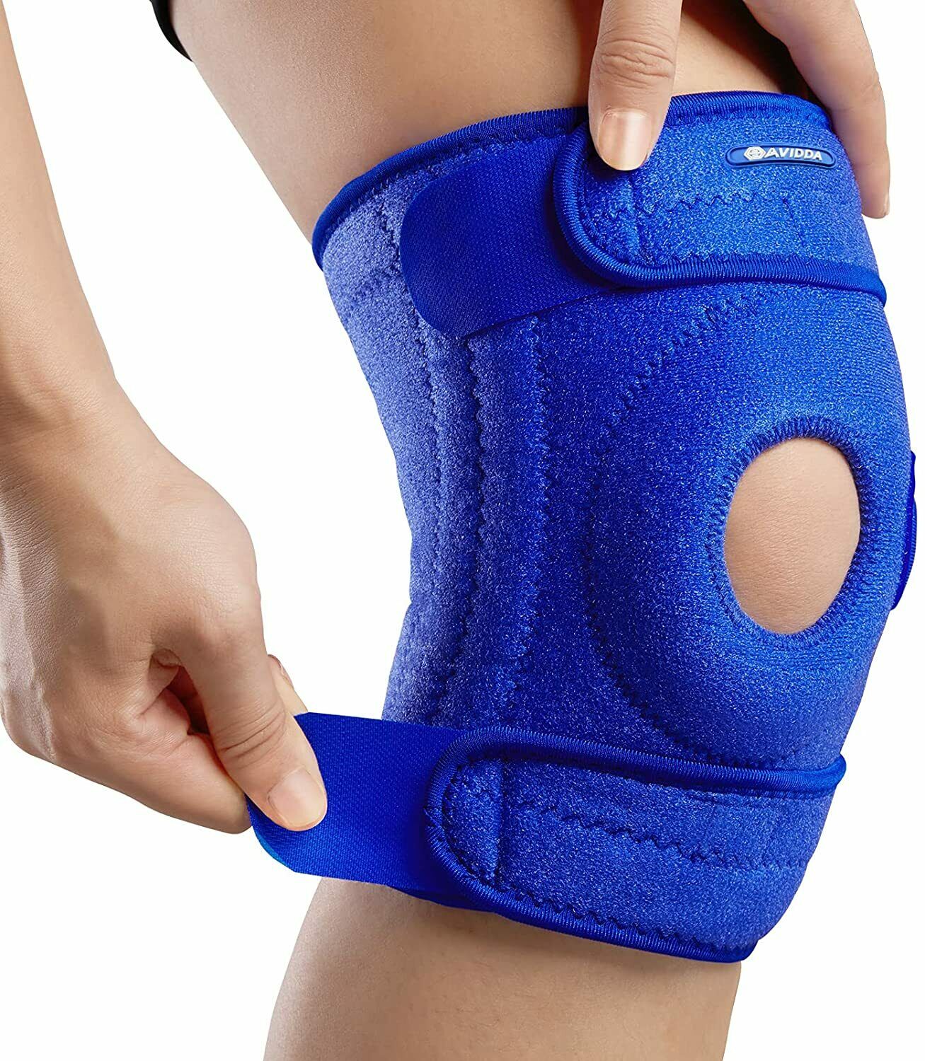 1Pair Adjusting Knee Stabilizer Copper Compression Knee Brace and