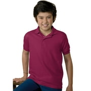 Hanes Boys School Uniform Cotton-Blend Jersey Polo (Little Boys & Big Boys)