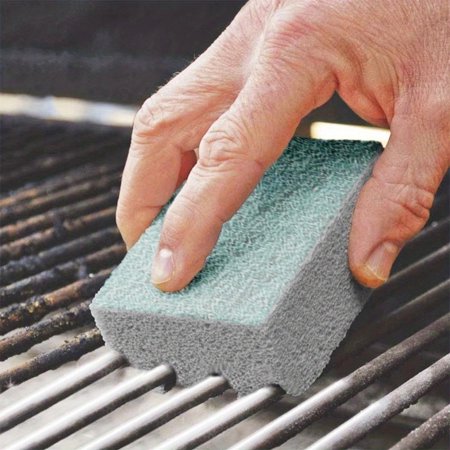 6-Pack Commercial-Grade Grill Brick & Pumice Stone | Heavy-Duty, Scratch/Heat-Resistant | Fits Oven, Stove, BBQ, Cooktops, Pans, Racks | Easy-Clean, Stackable | Home/Pro Kitchens, Outdoor Use